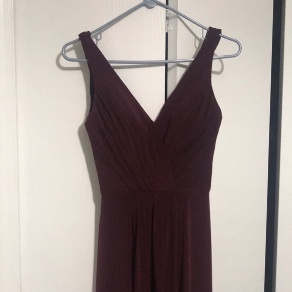 Sorella Vita gown, burgundy, size 8, 8862 style - Picture 5 of 8